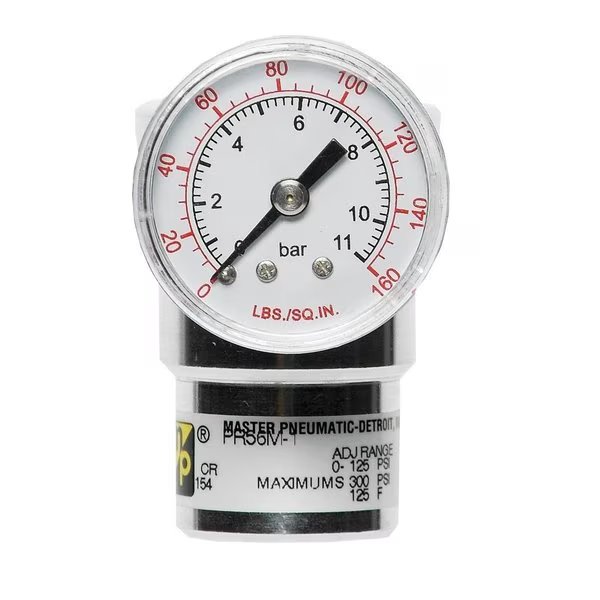 PILOT PISTON REG 1/8 BSPP, Master Pneumatic, Mfr#: PR55M-1W